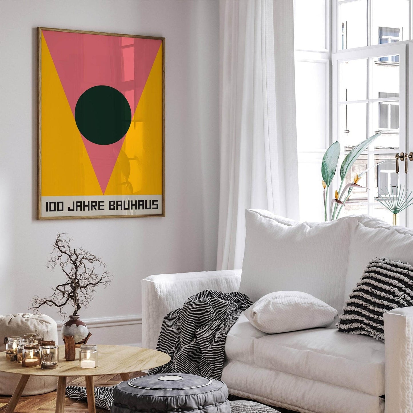100 JAHRE BAUHAUS geometric poster - HypeSheriff Europe