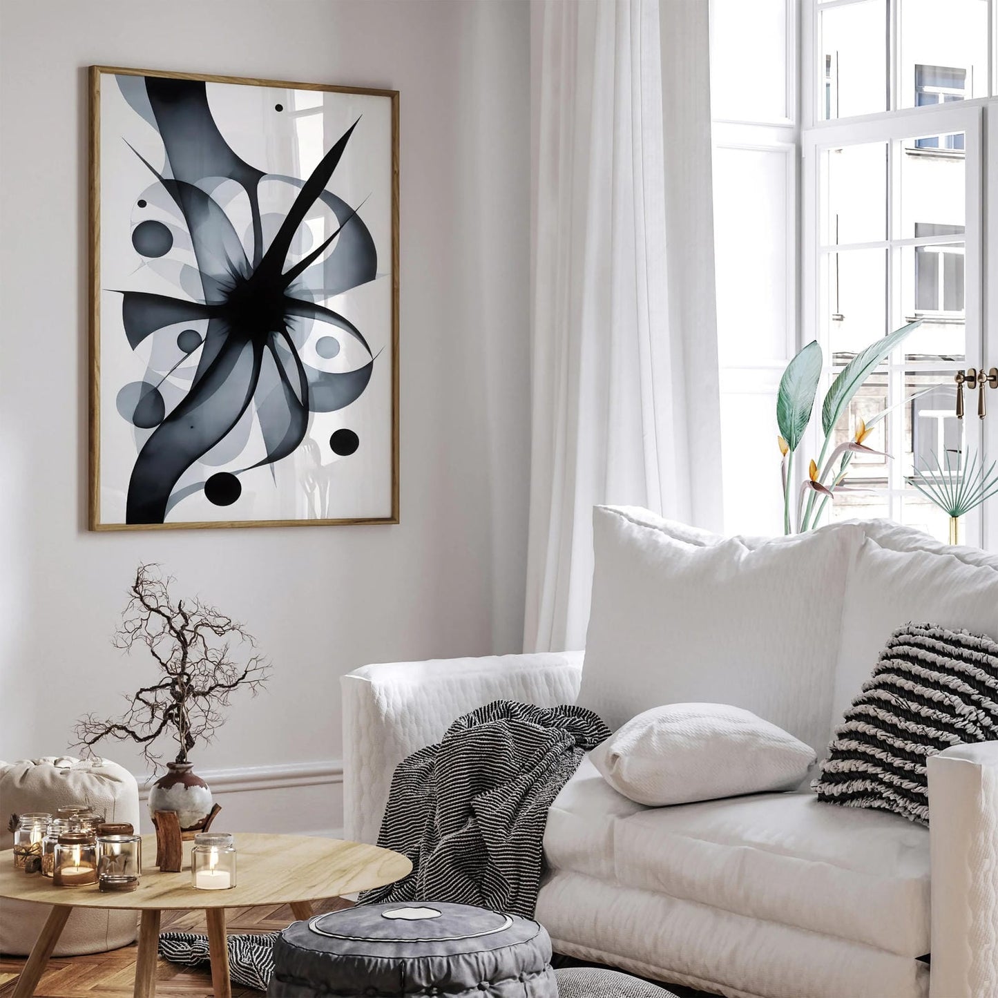 Modern Abstract Minimalist Print