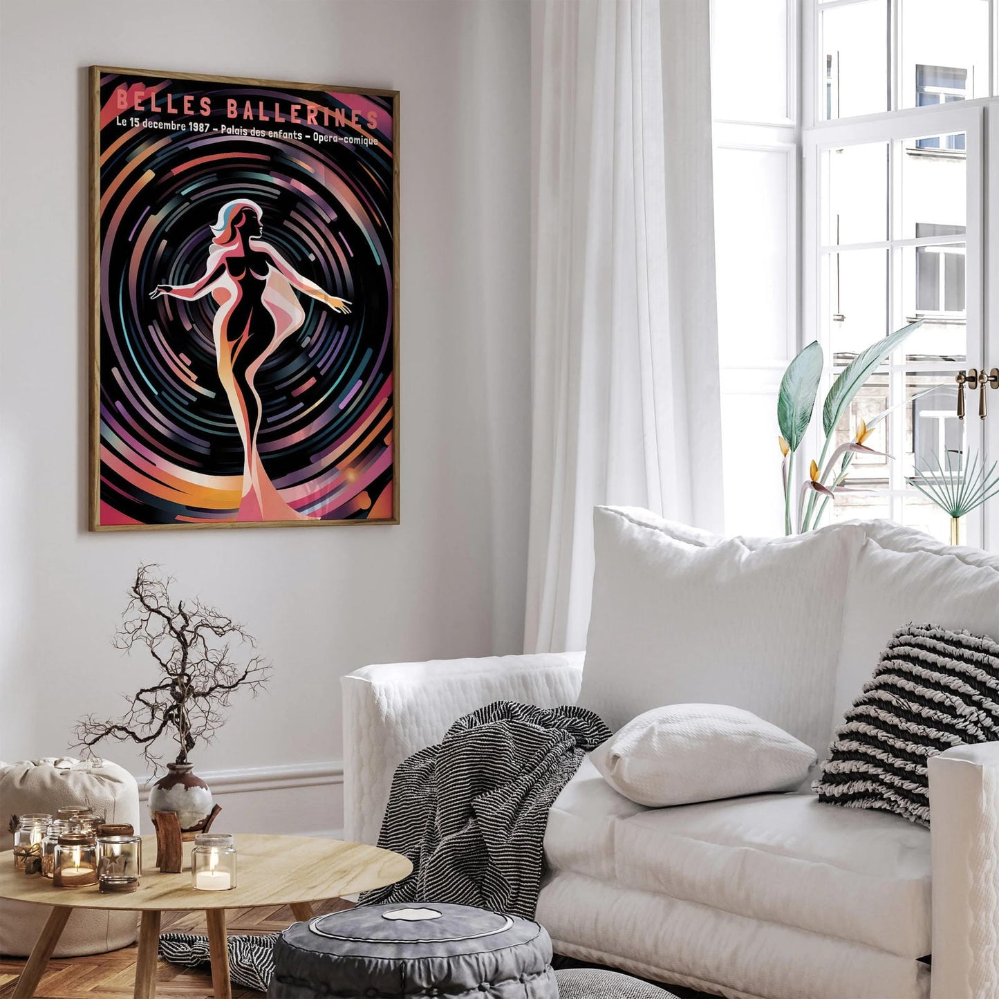 1987 Contemporary Ballet French Poster