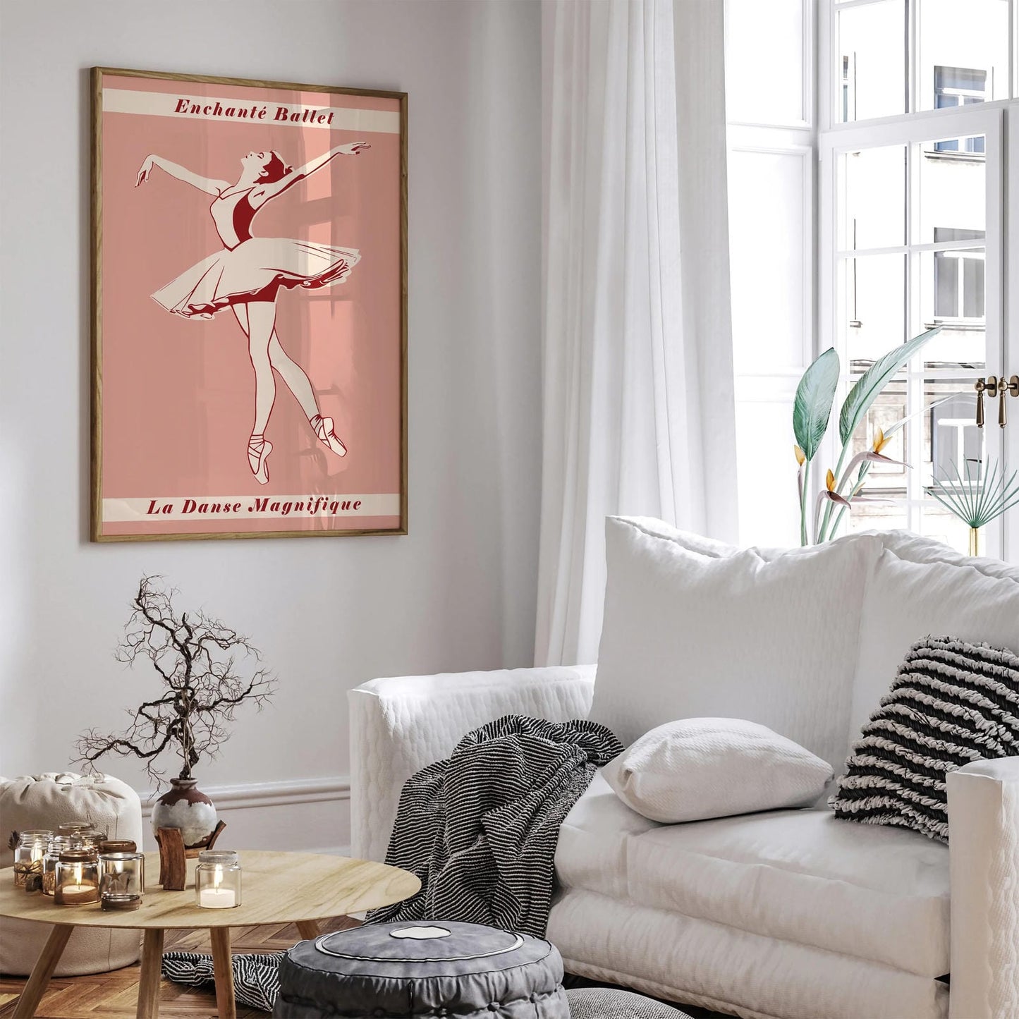 La Danse Magnifique Ballet Art Print