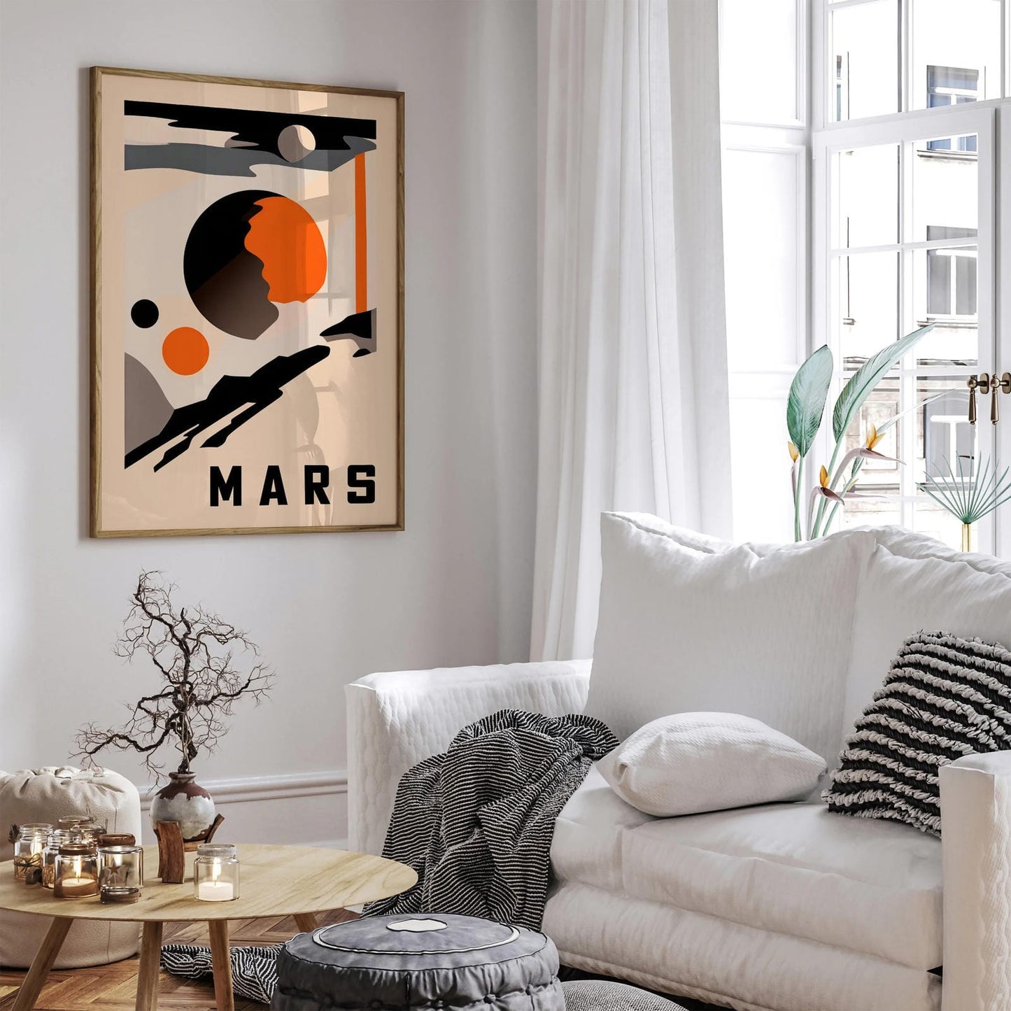 MARS - Minimalist Space Poster