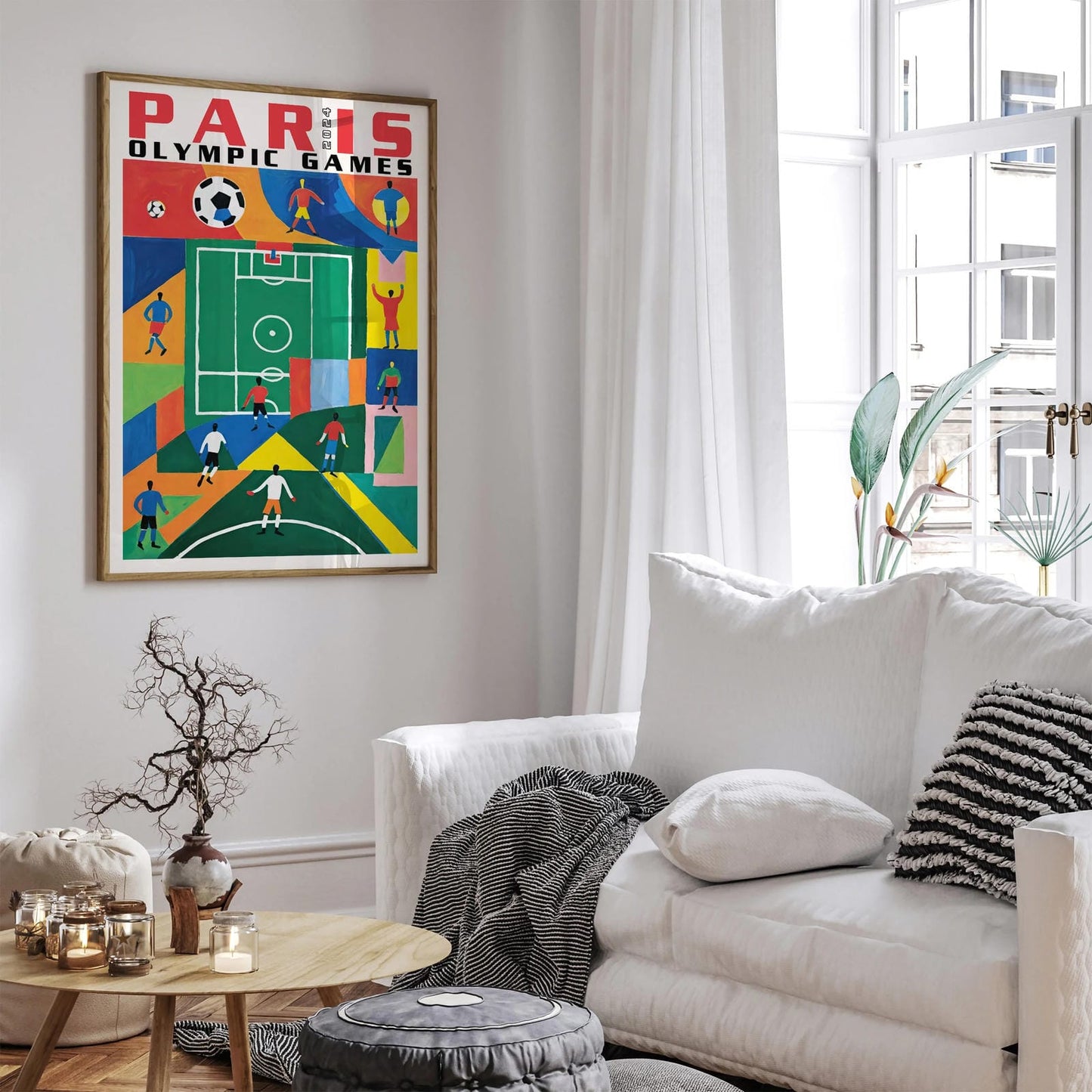 Paris 2024 Olympic Games Sport Art Print