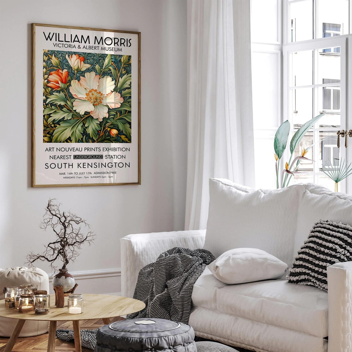 W. Morris English Art Nouveau Wall Art