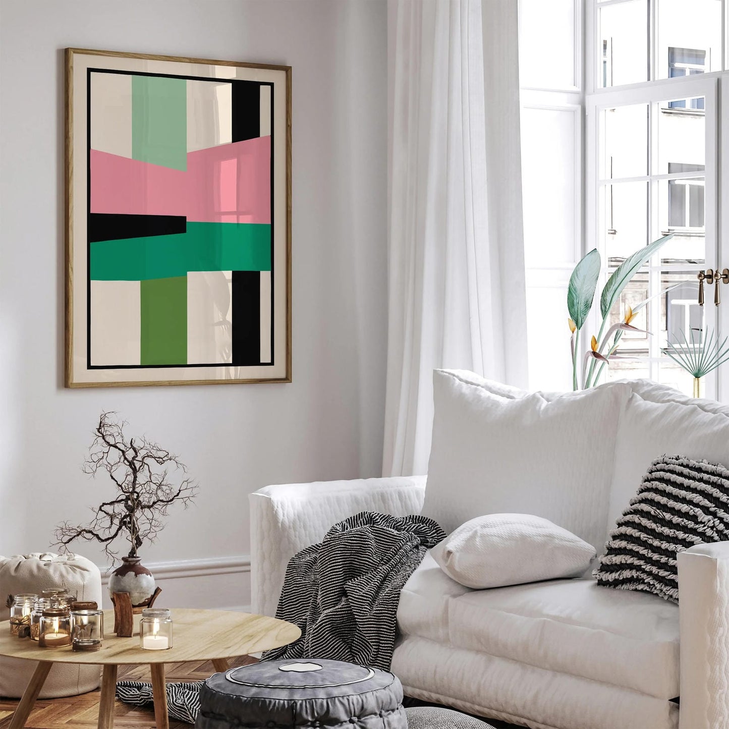Modern Minimalist Art Print 2025