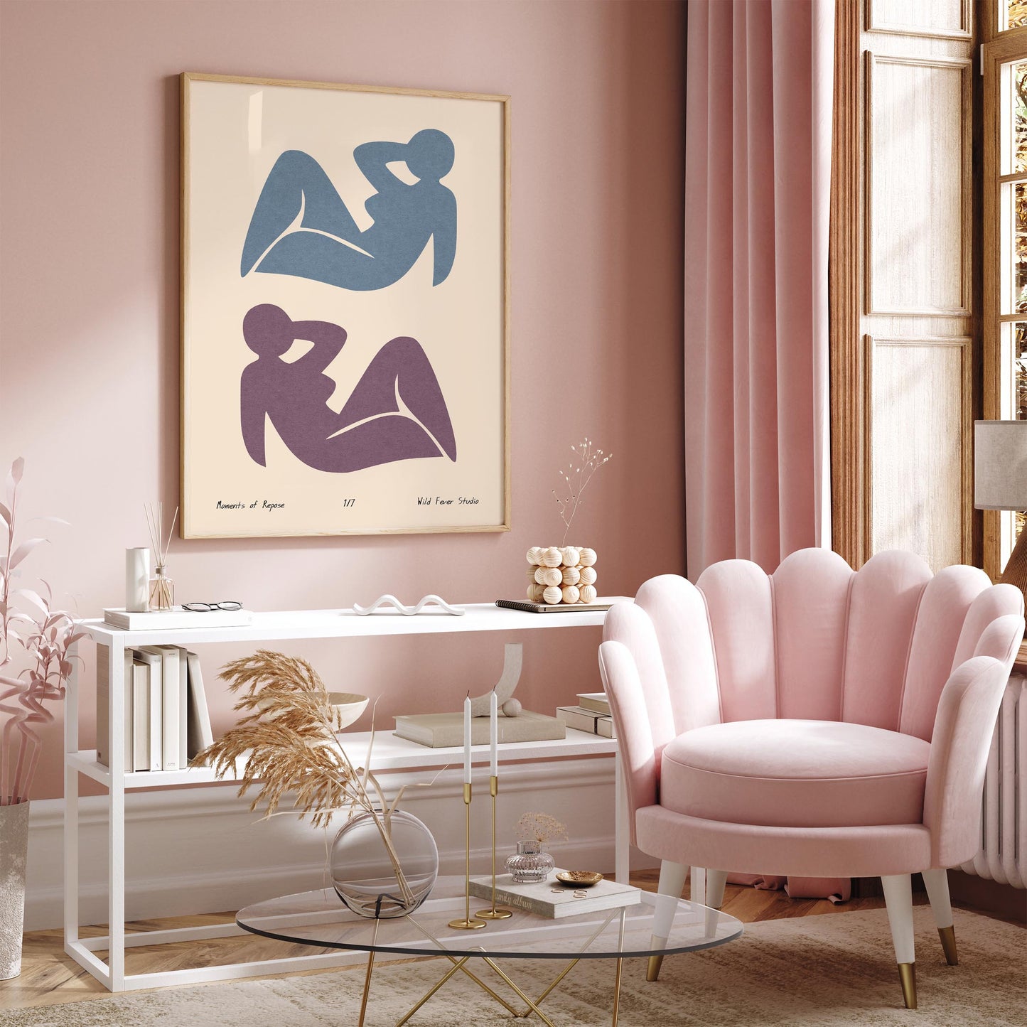 Moments of Repose Wall Art Print