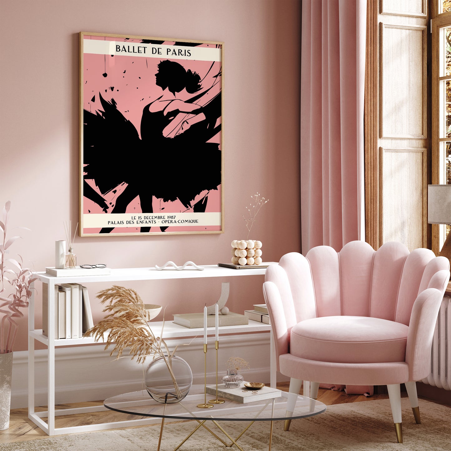 1987 Parris Vintage Ballet Poster