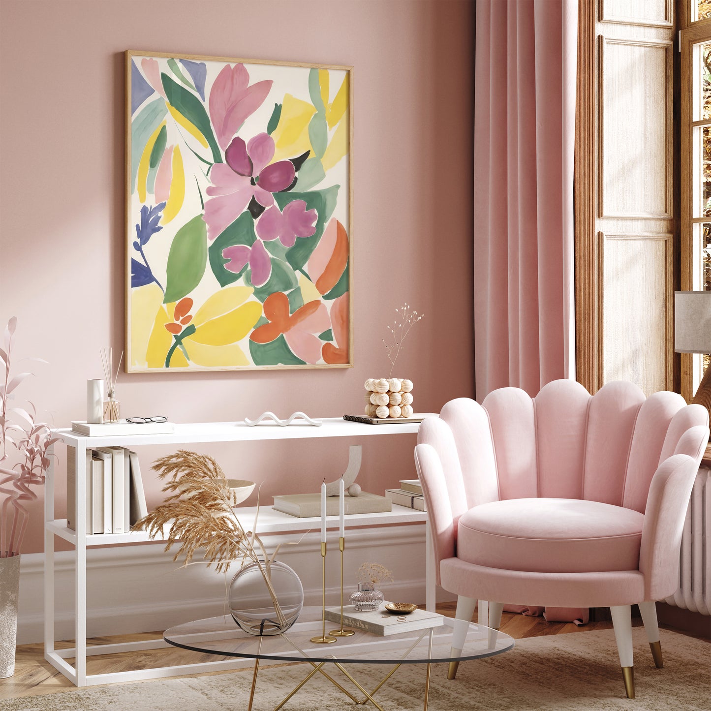 Abstract Nature Art Print 2024