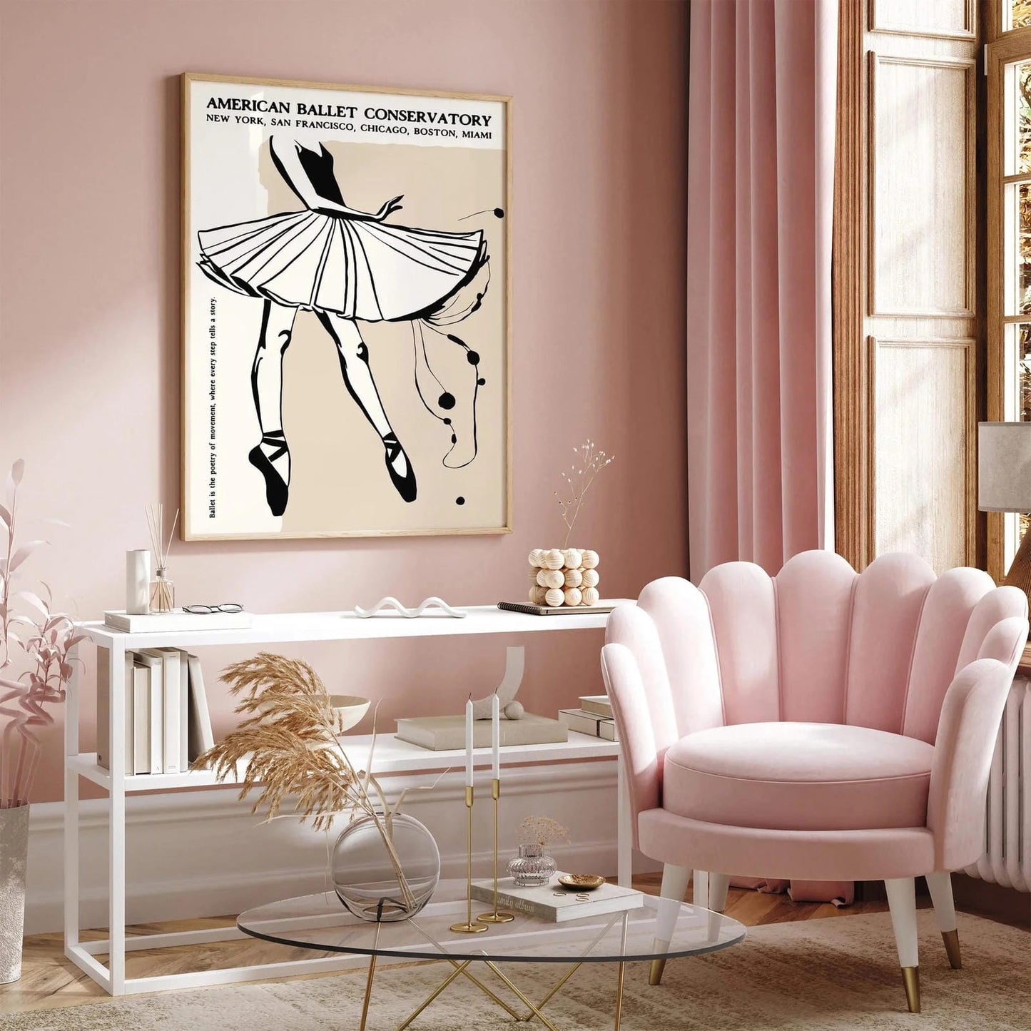 American Ballet Conservatory Modern Poster