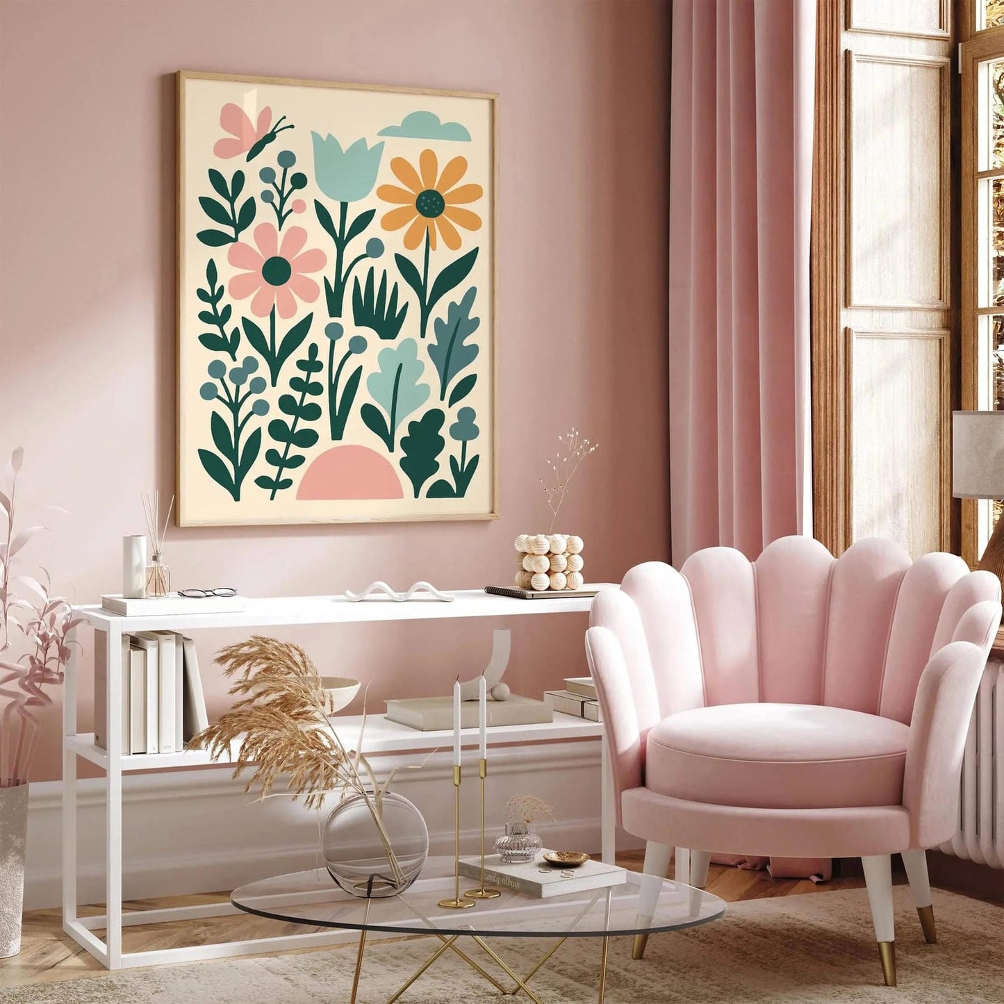Botanical Nature Art Print 2025