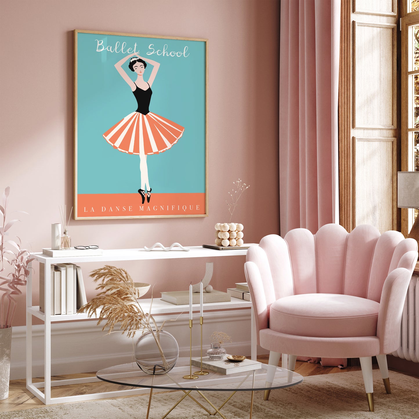 Ballet School Decor Art Print