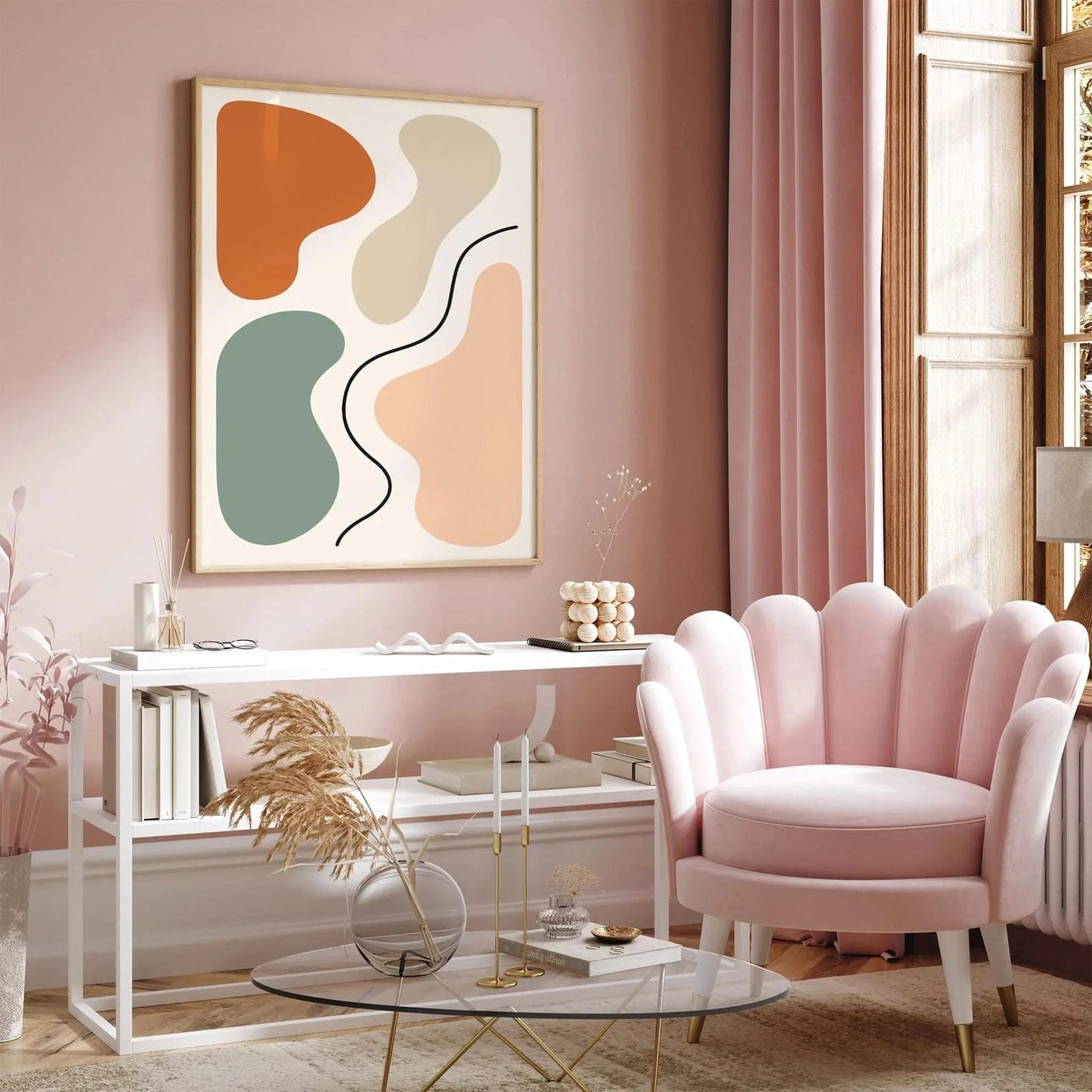 Aesthetic Abstract Wall Art 2025