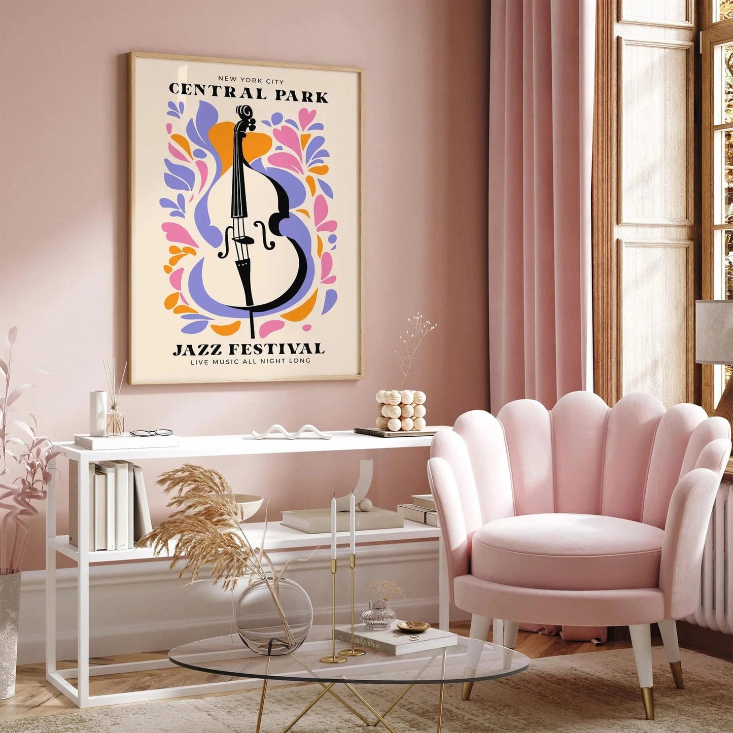 Central Park Jazz Festival Poster