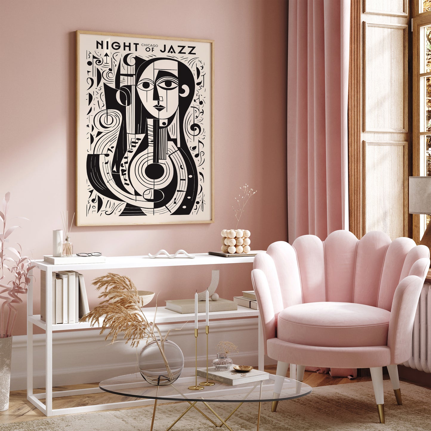 Night of Jazz Chicago Poster