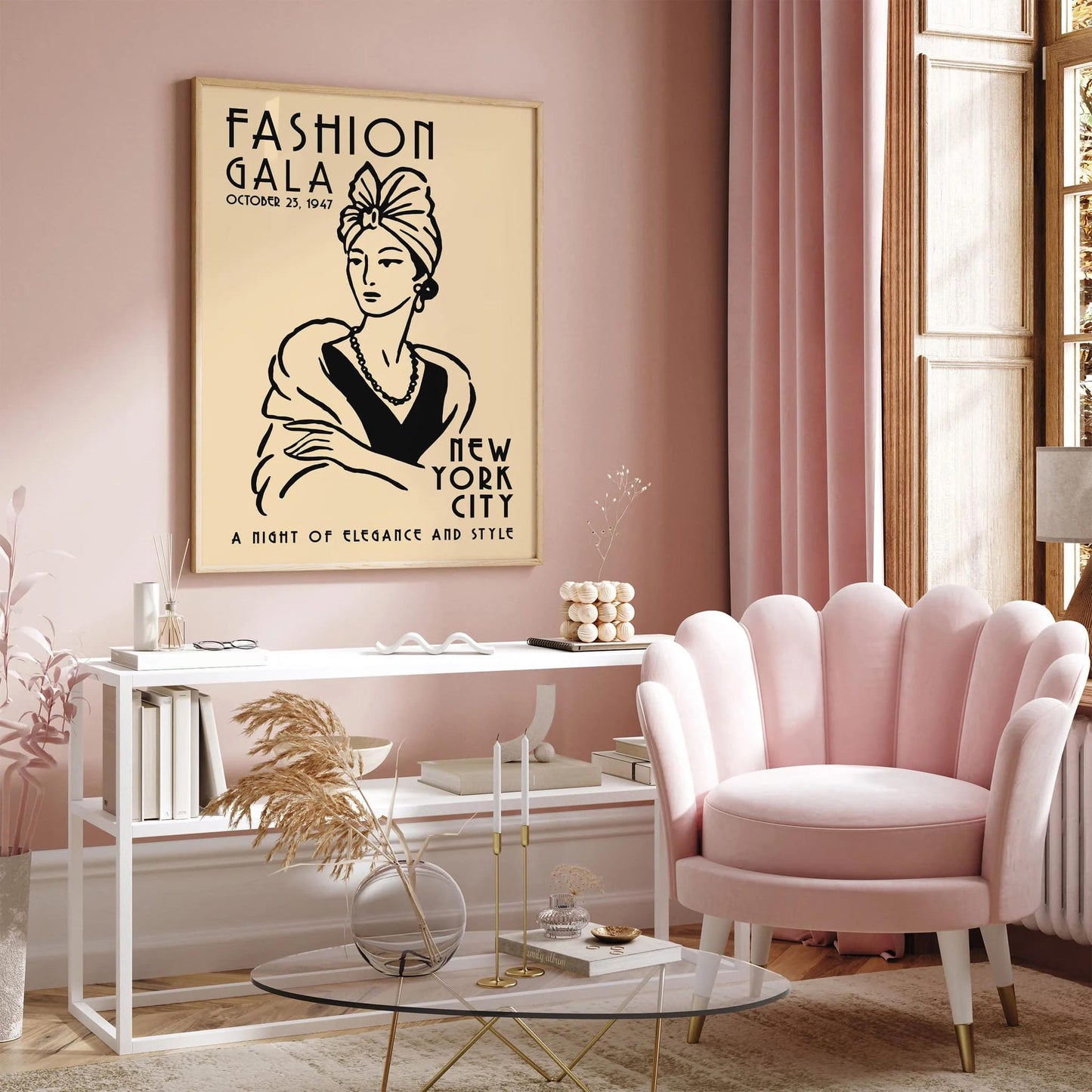 Fashion Gala New York City Poster