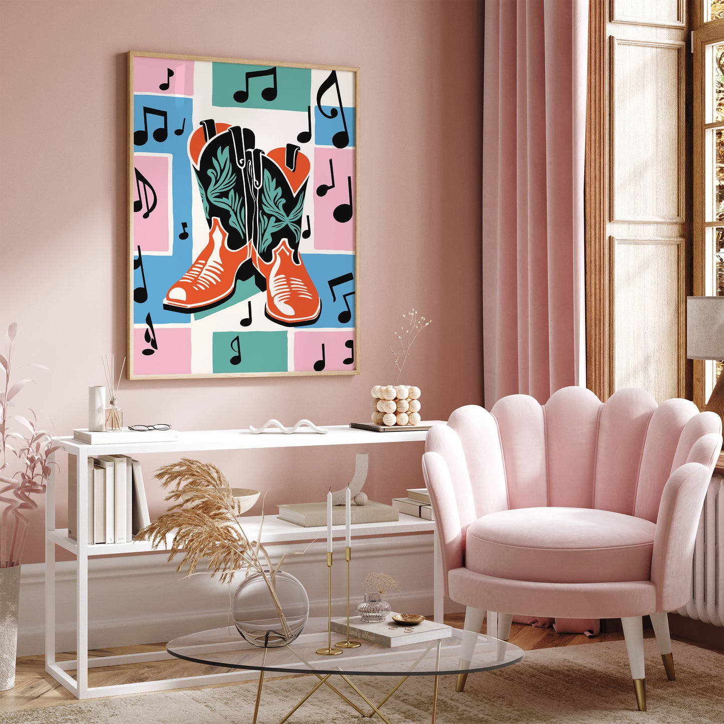 Country Music Club Poster