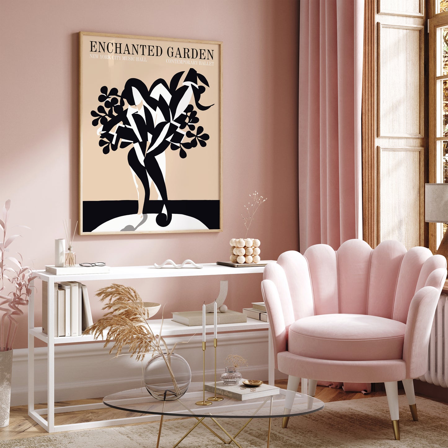 Enchanted Garden - Contemporary Ballet Poster