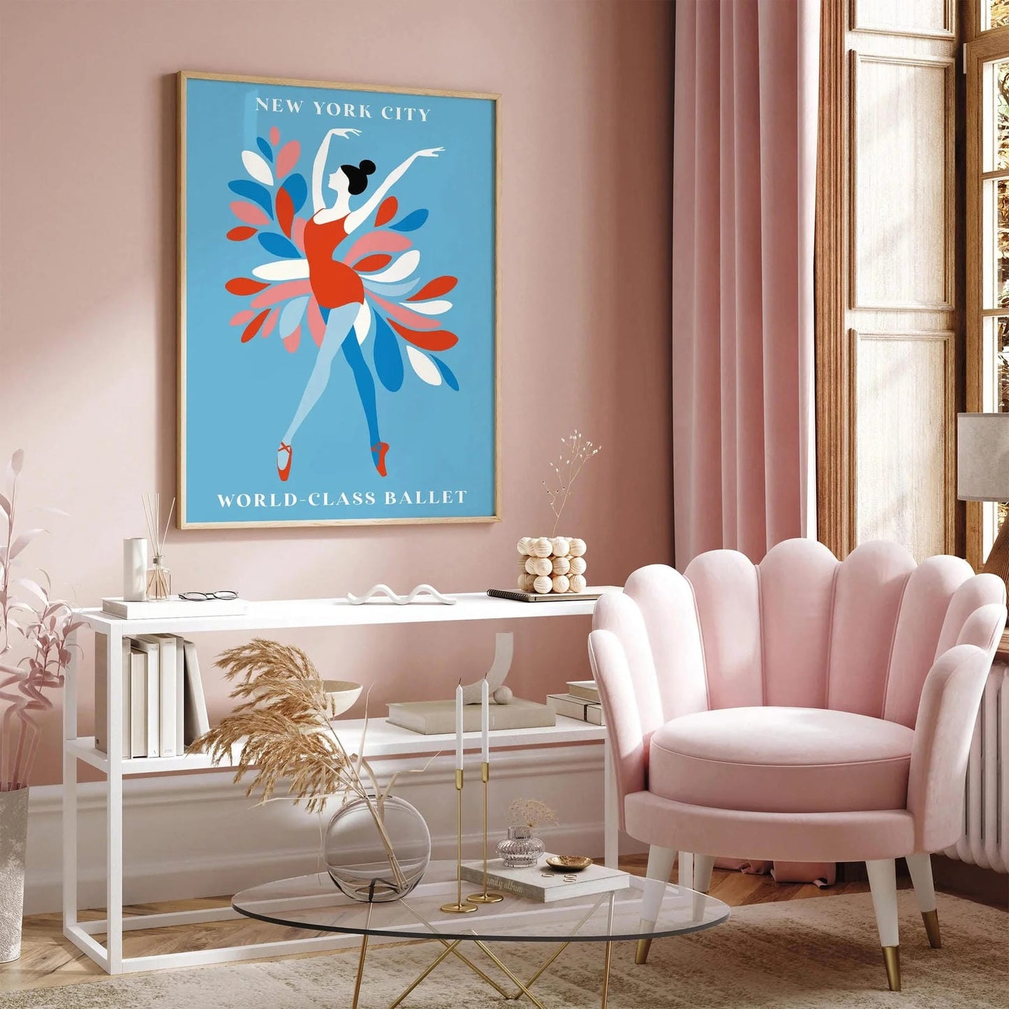 New York City Ballet Poster