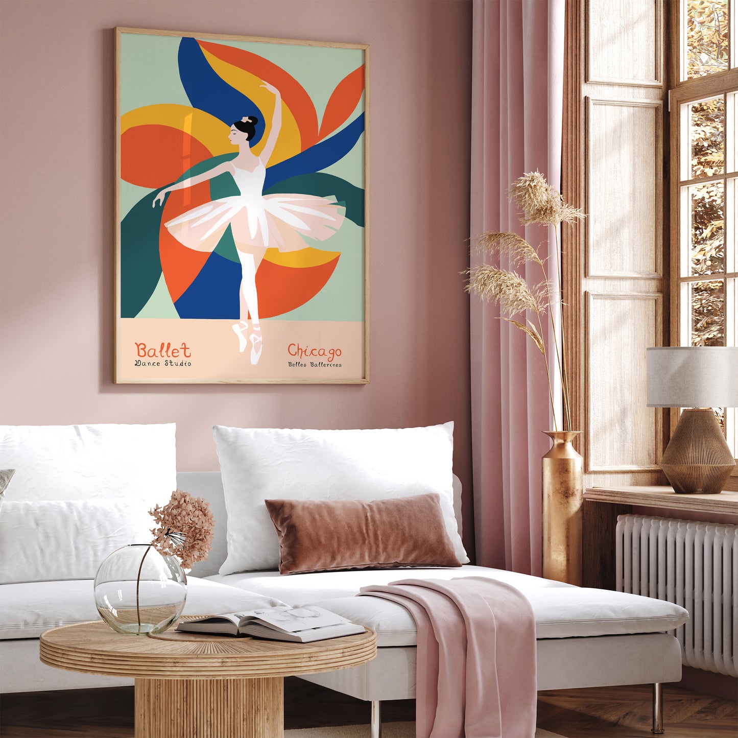 Chicago Ballet Studio Art Print