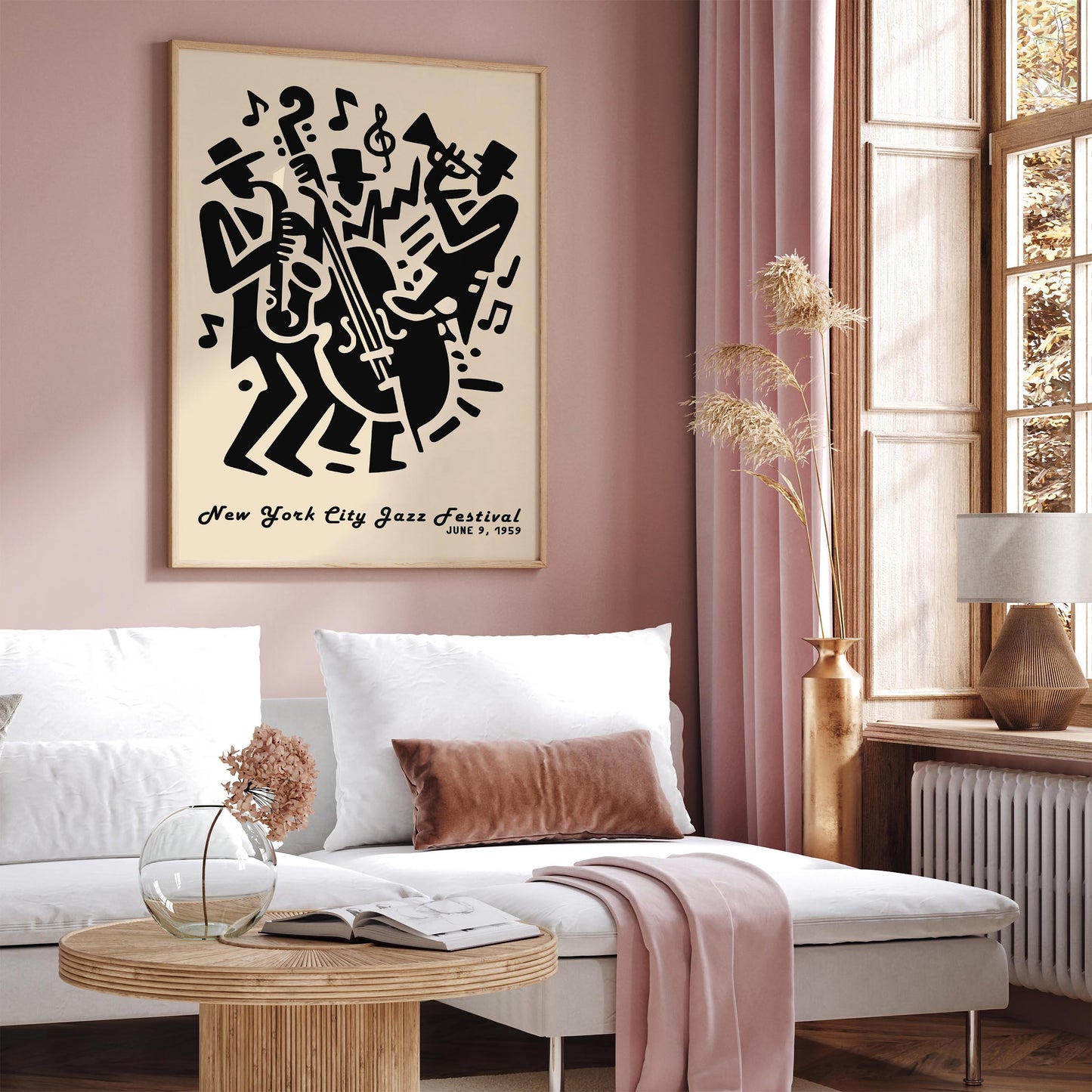 New York City Jazz Festival Poster - Jazz Wall Art