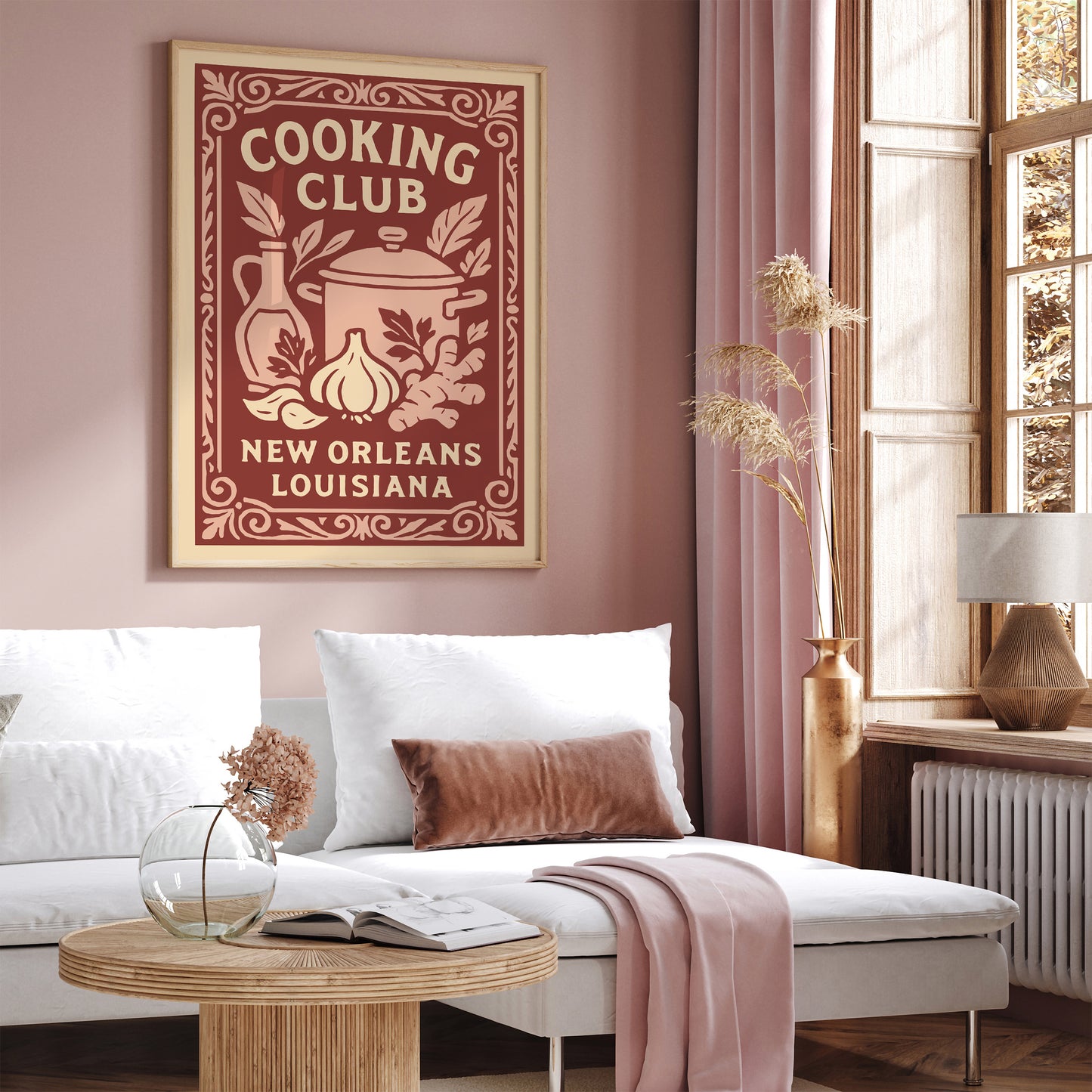 Cooking Club New Orleans Poster 2026