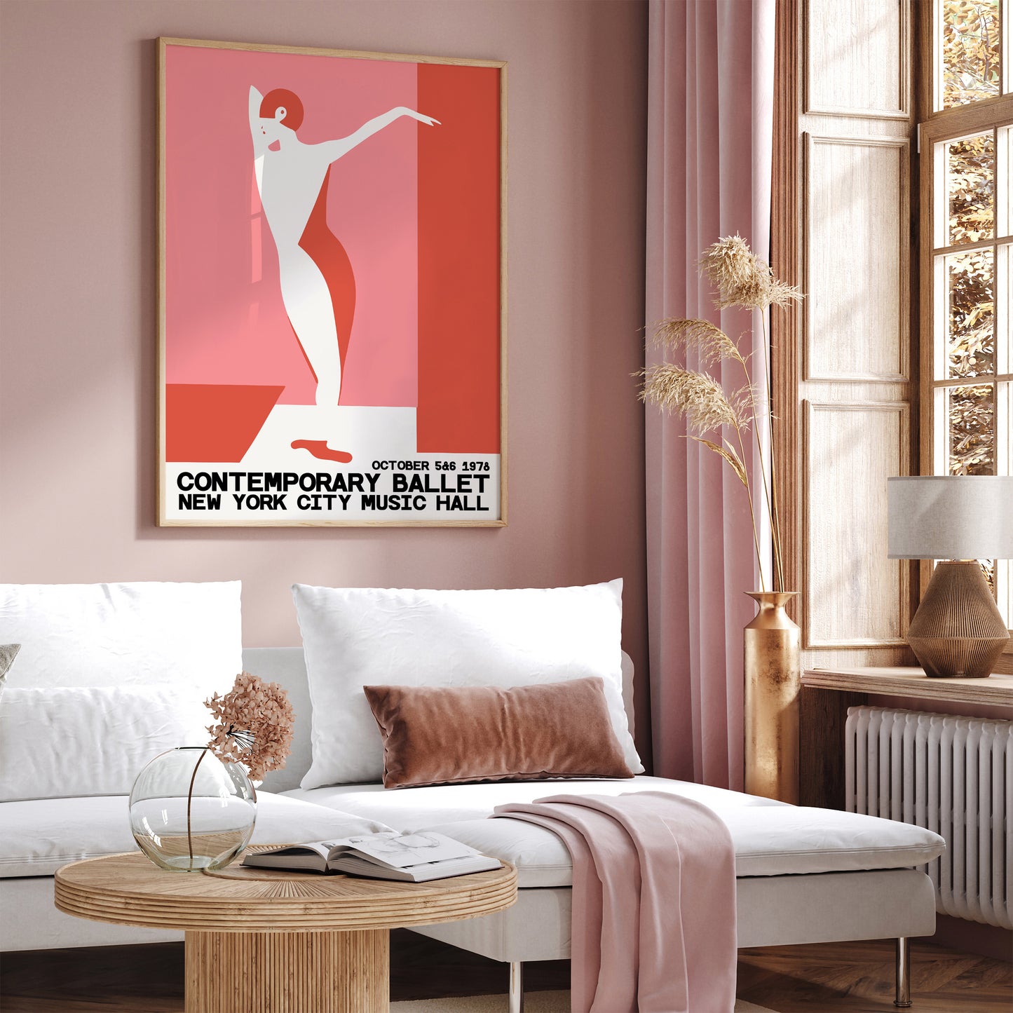 NYC Contemporary Ballet Poster