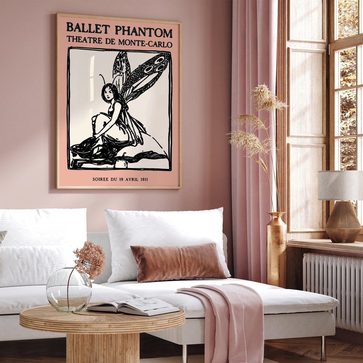 Ballet Phantom 1911 Vintage Poster