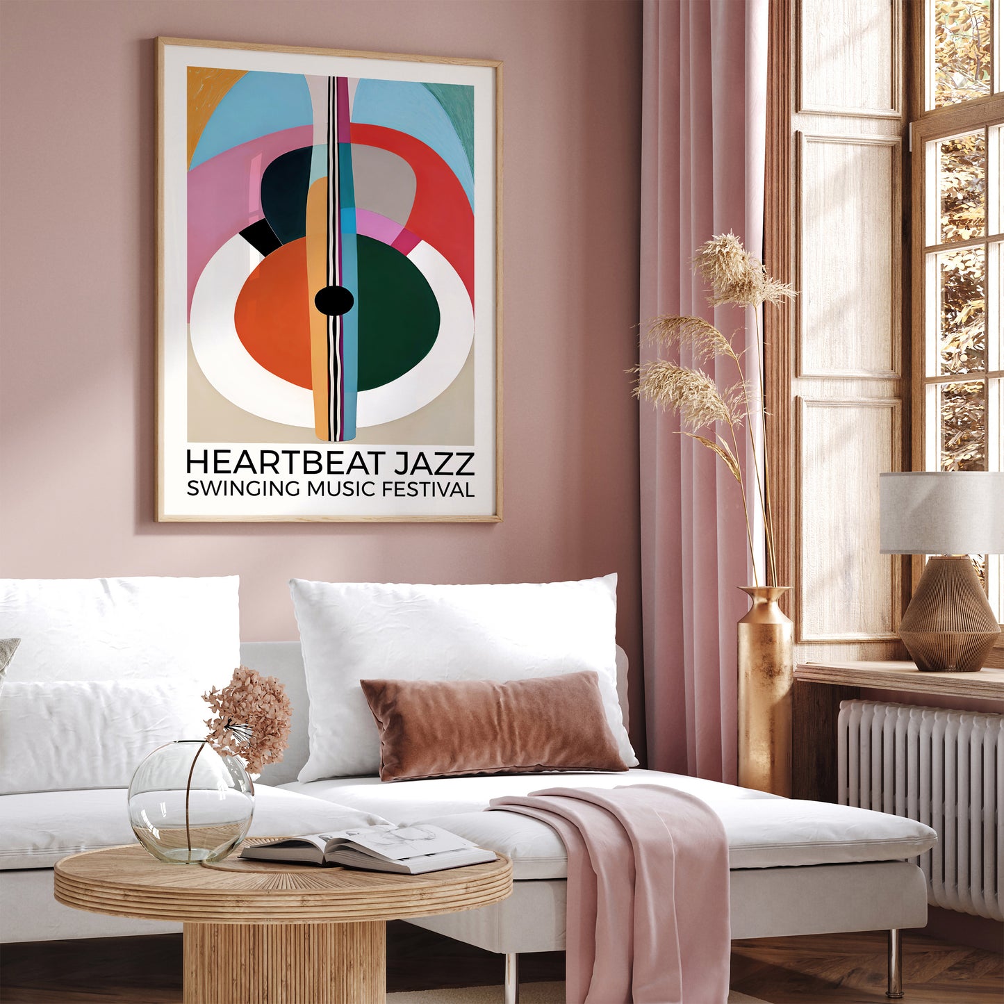 Swinging Jazz Music Poster 2025