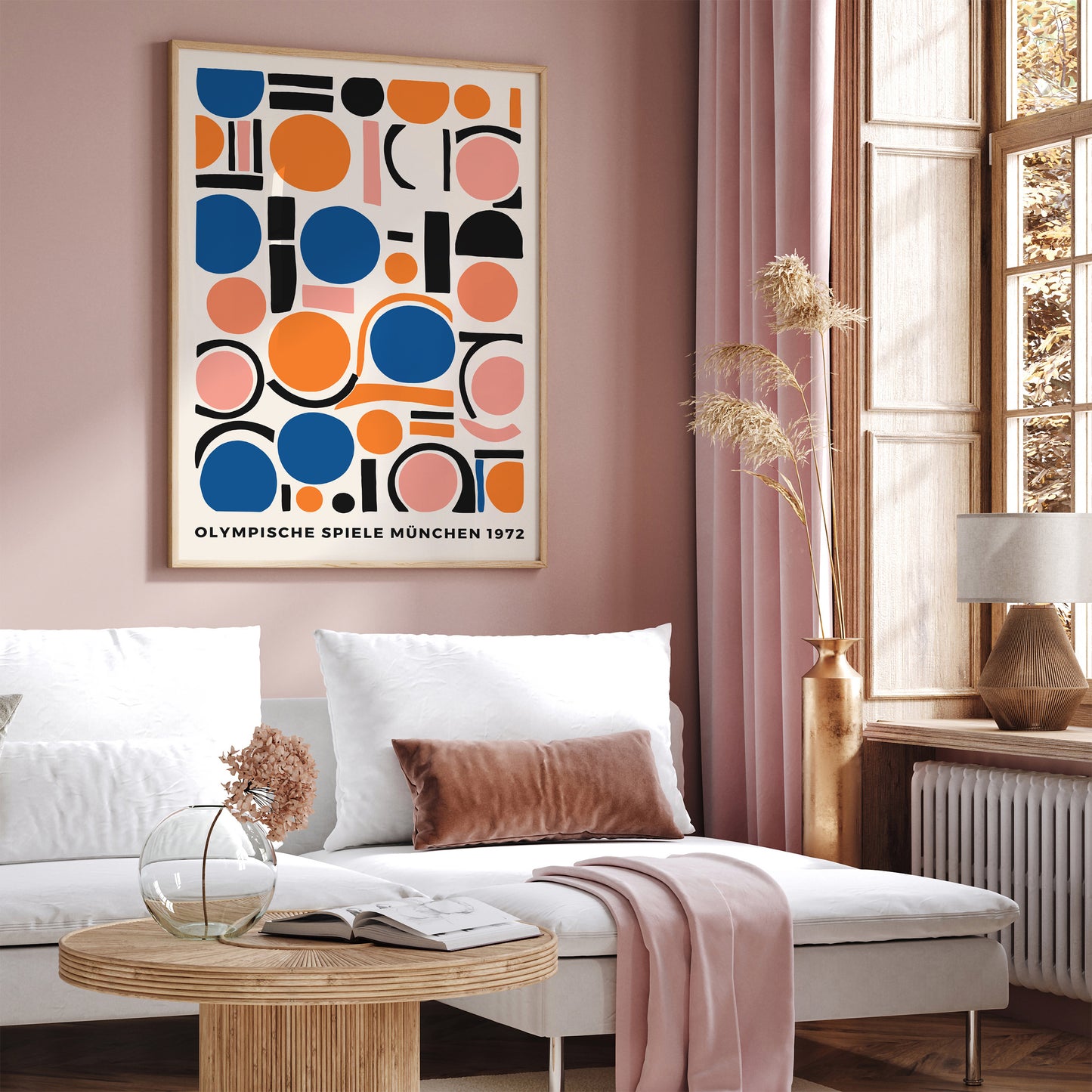 Olympische Spiele München 1972 Art Print