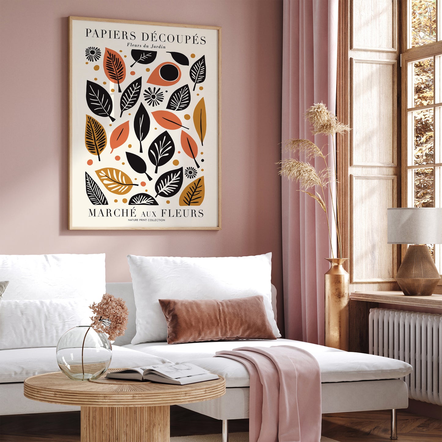 Botanical Papiers Decoupes Poster