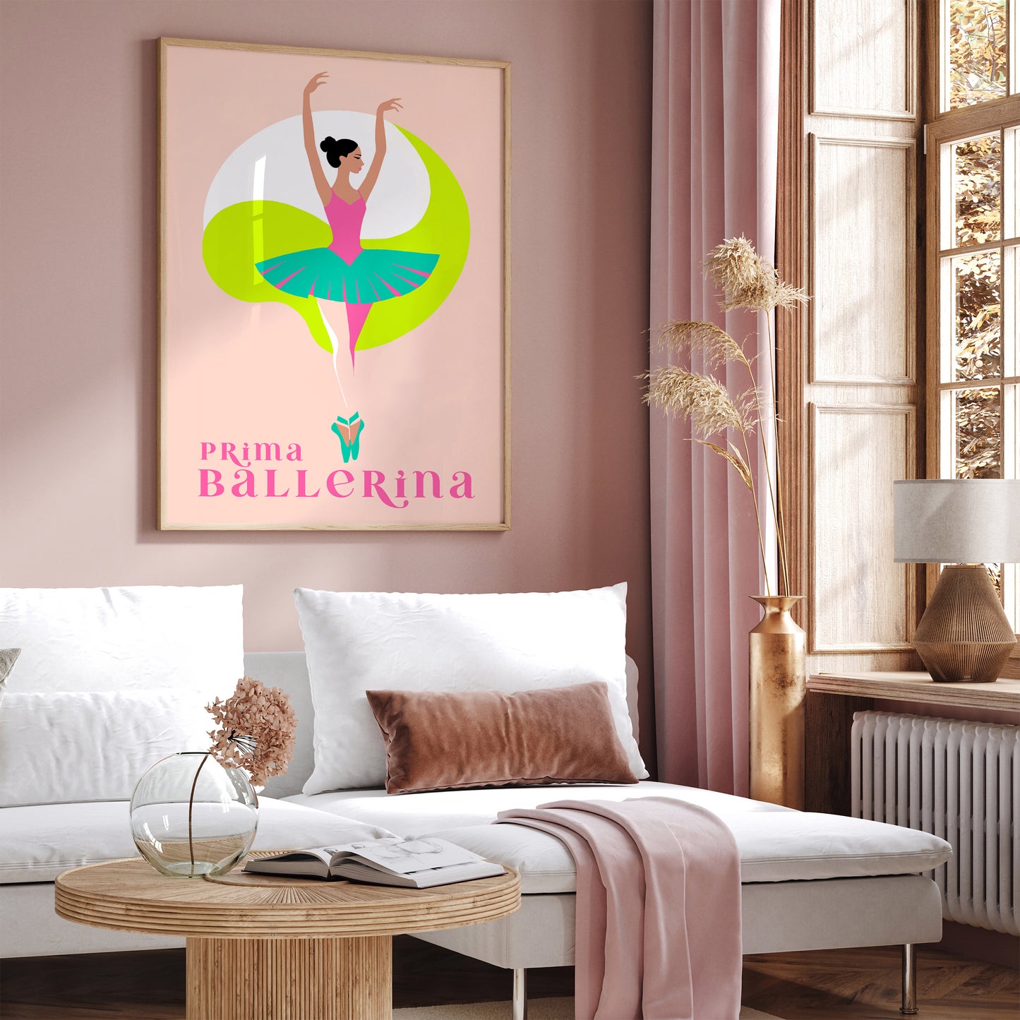 Prima Ballerina Teenage Room Wall Art 2025