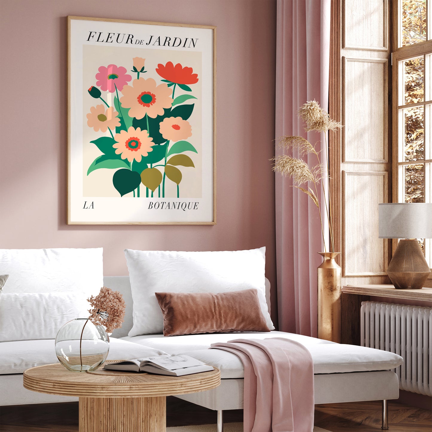 French Style Floral Art Print