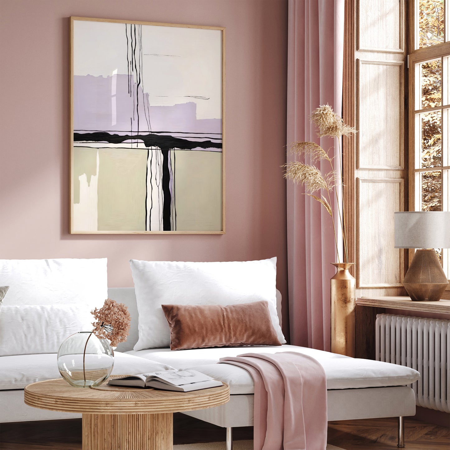 Minimalist Abstract Art for Sophisticated Home Decor