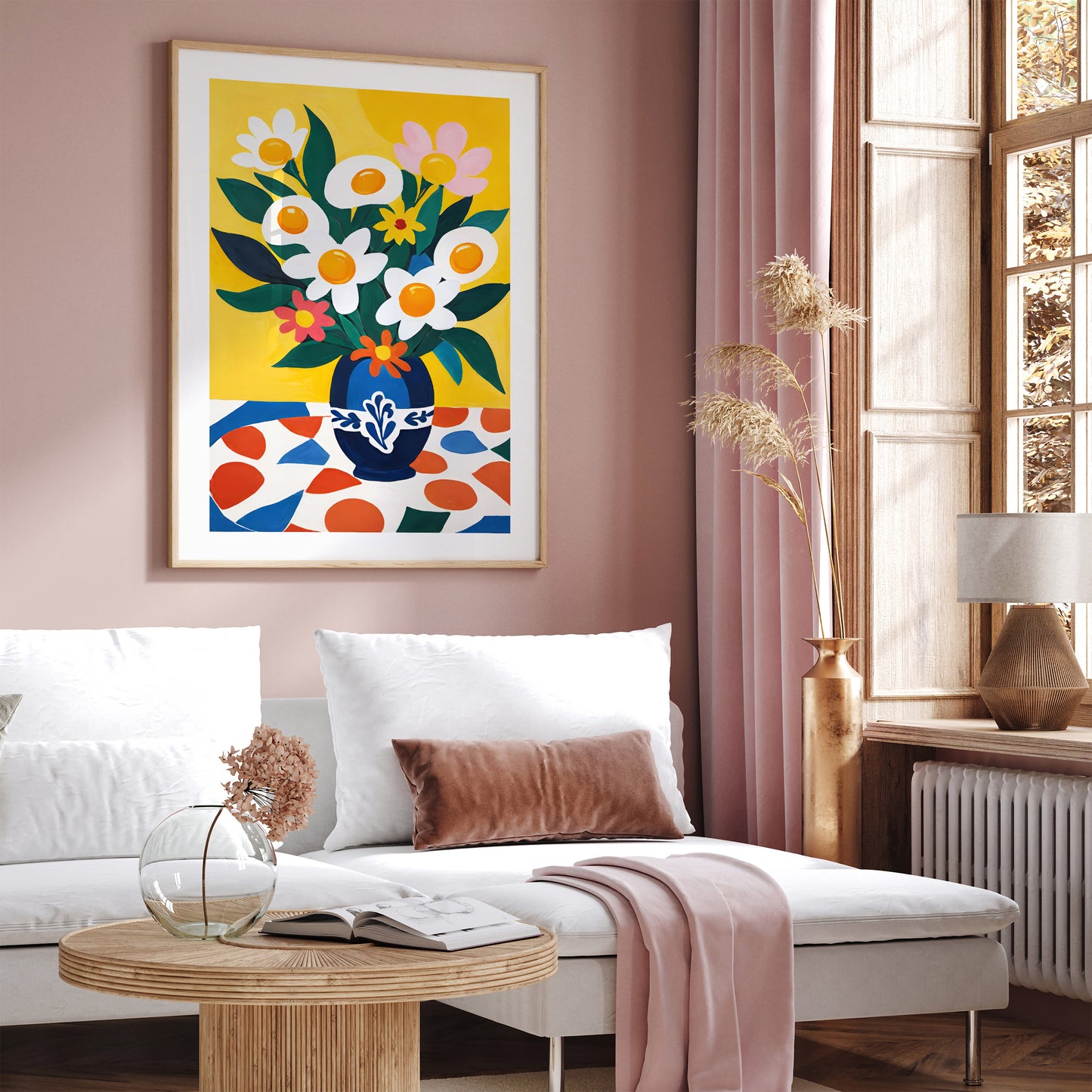 Colorful Easter Home Decor Art Print