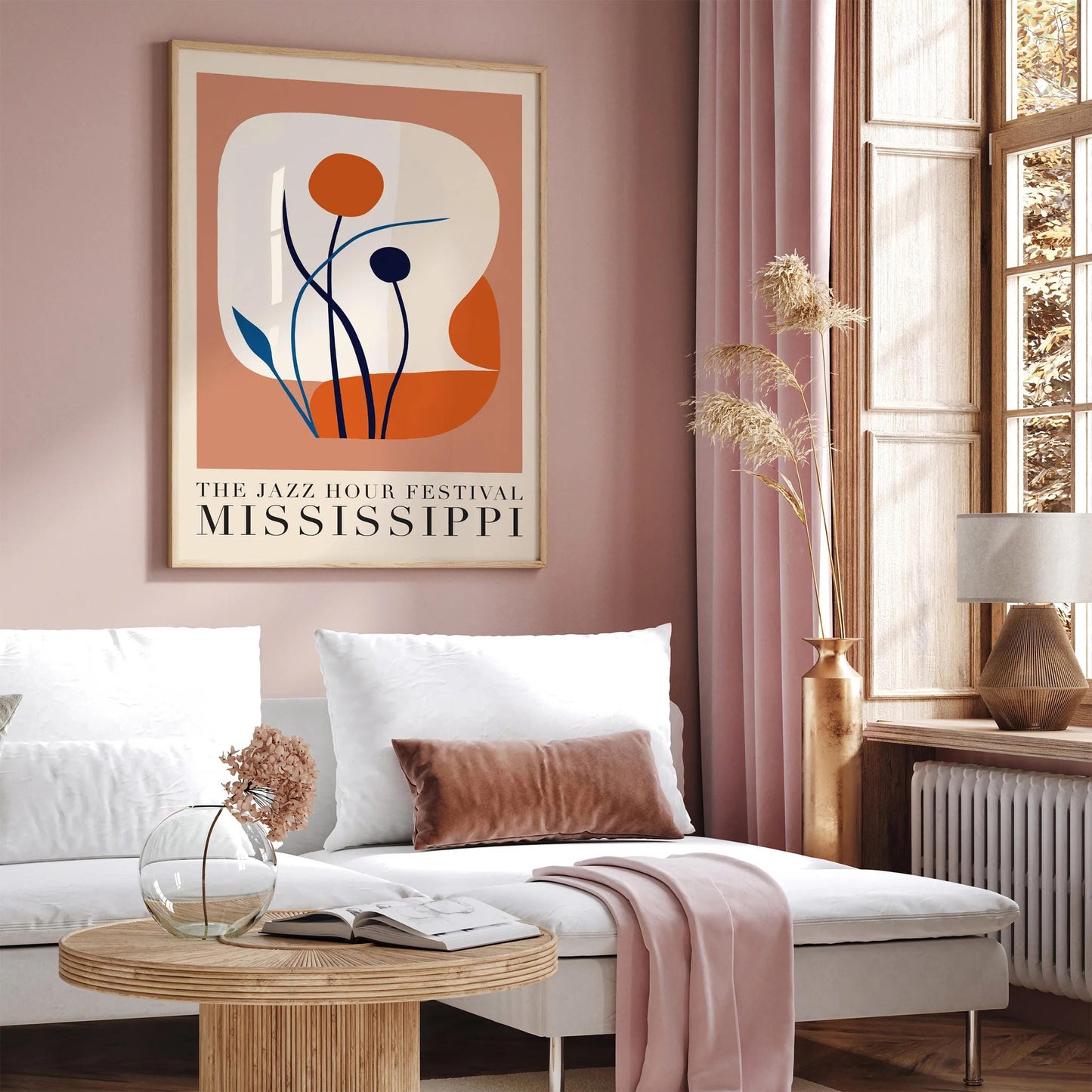 The Jazz Hour Festival Mississippi Poster