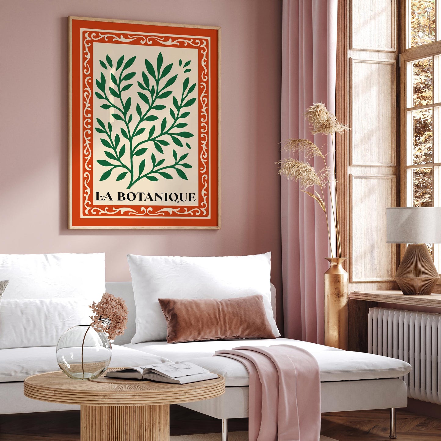 La Botanique French Nature Poster