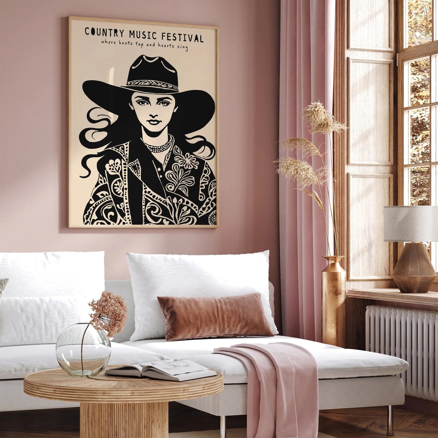 Country Music Festival Poster 2025