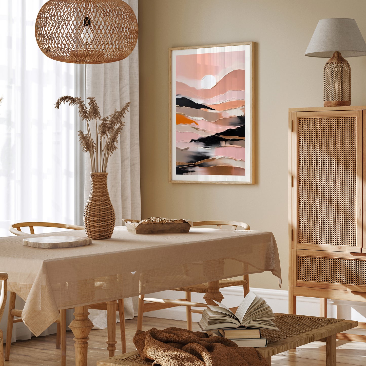 Expressive Splendor: Unique Abstract Wall Art Decor