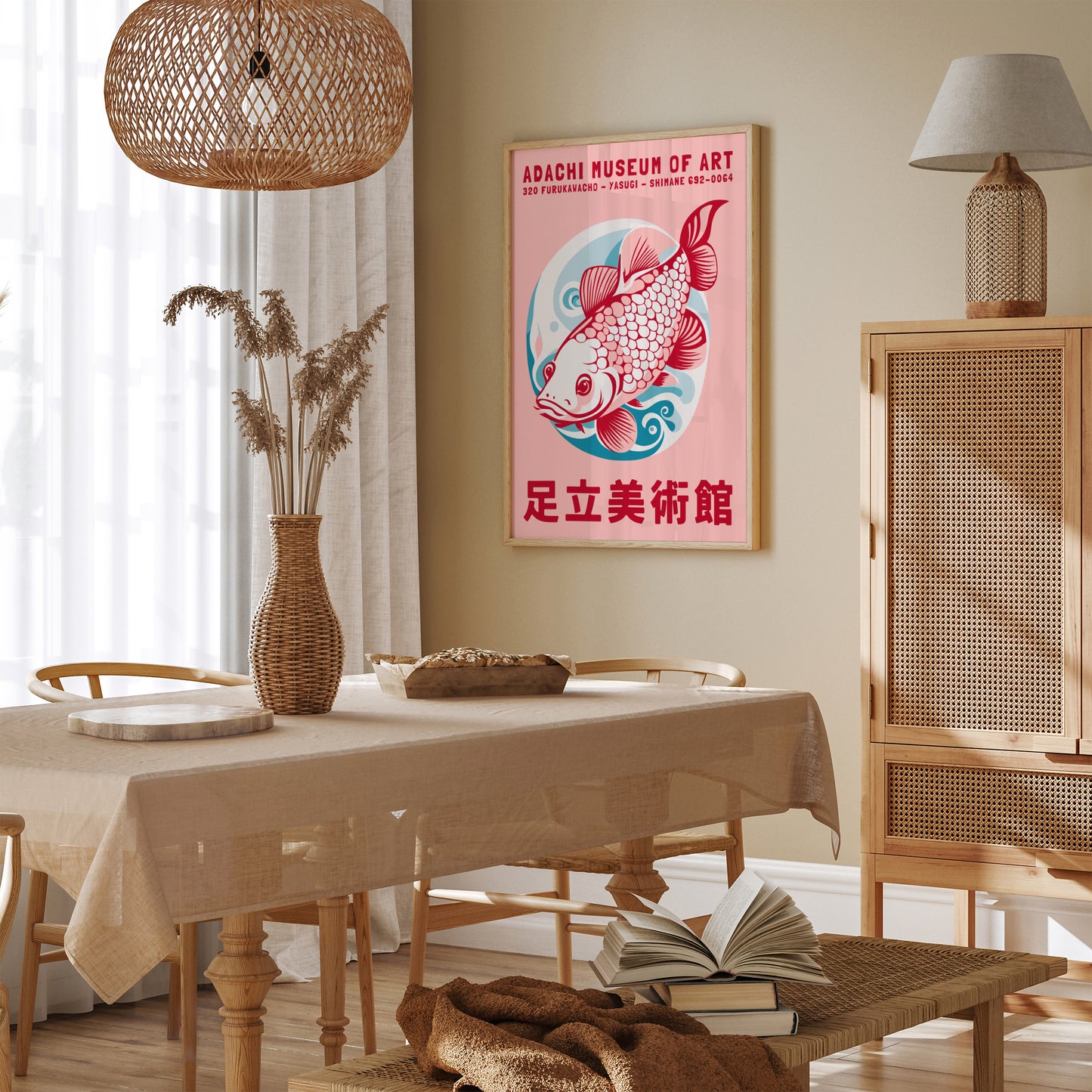 Adachi Museum of Art Japanese Poster