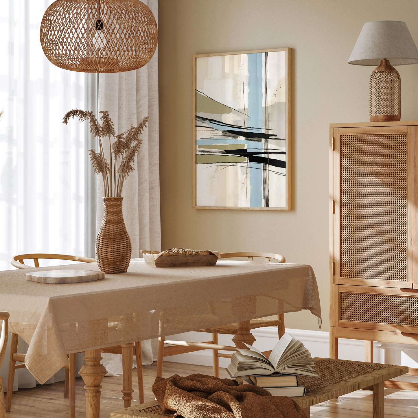 Handmade Abstract Painting - Perfect for Home Decor