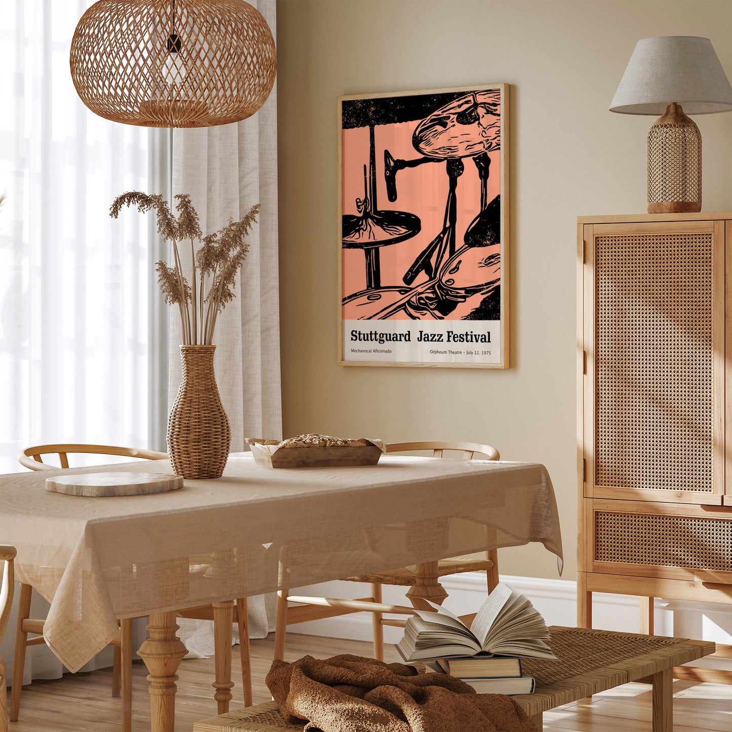 Stuttguard Jazz Festival 1975 Poster