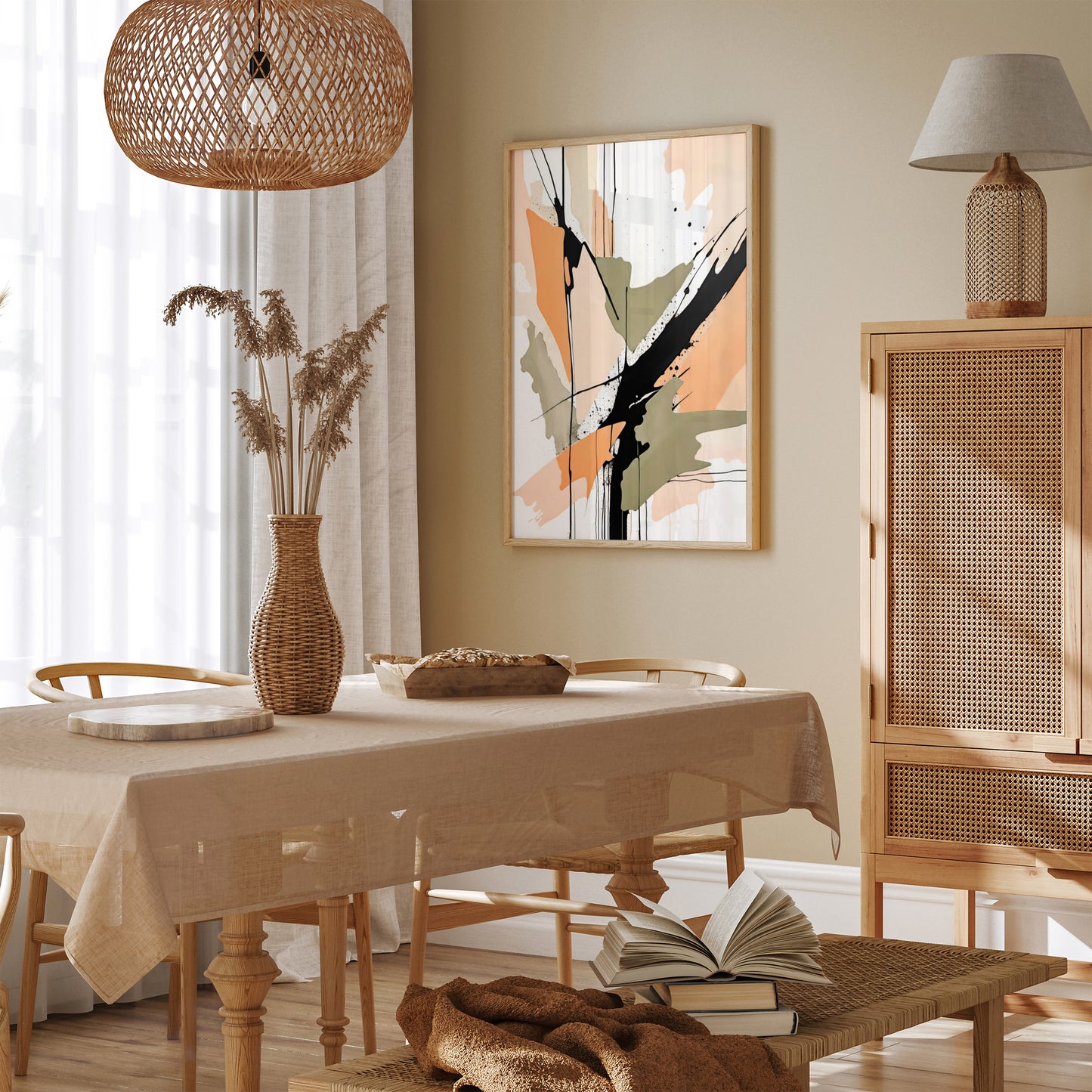 Stunning Abstract Painting for Modern Home Decor