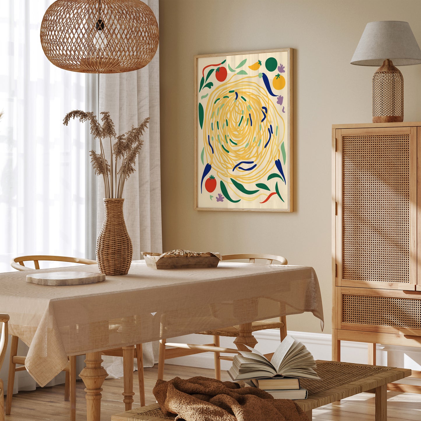 Cute Spaghetti Fine Art Print