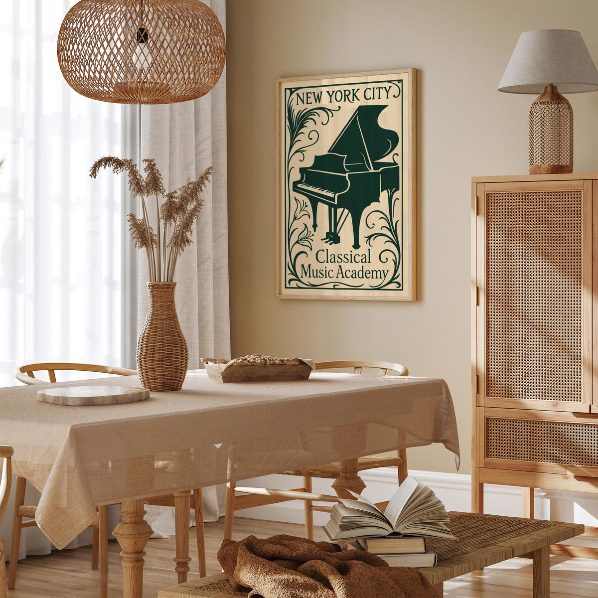 New York Classical Music Academy Art Poster