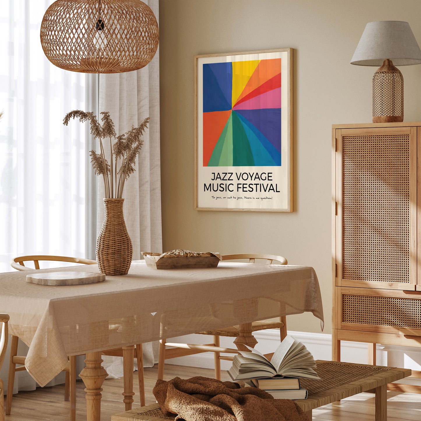 Jazz Voyage Colorful Wall Art