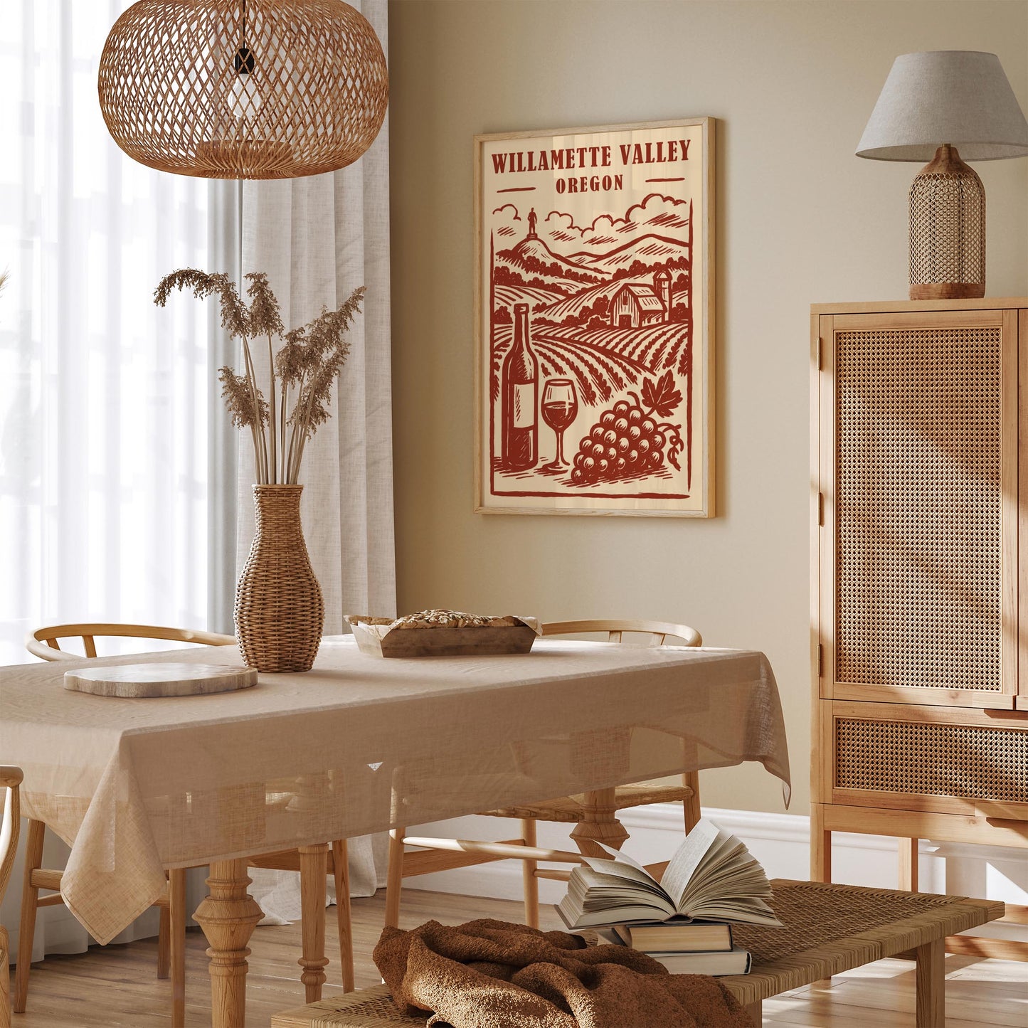 Willamette Valley Oregon Poster