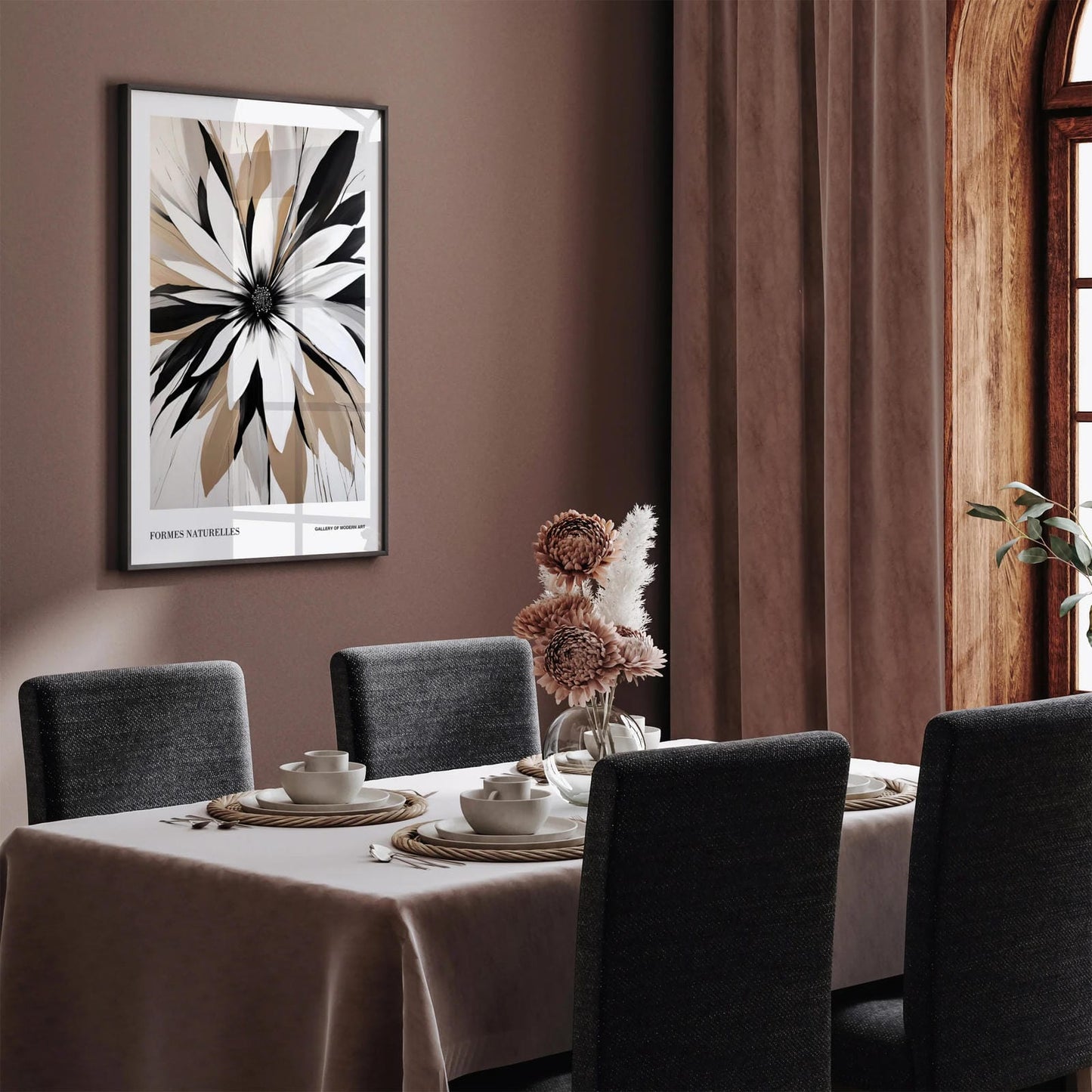 Formes Naturelles Beige Luxury Wall Art