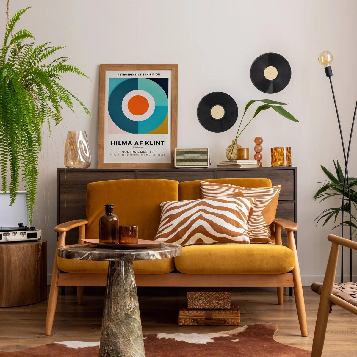 Modern Abstract - Hilma af Klint Nordic Design