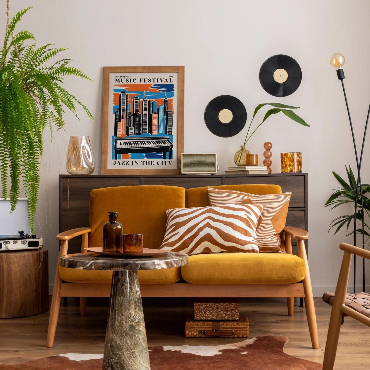Jazz in the NYC Music Poster
