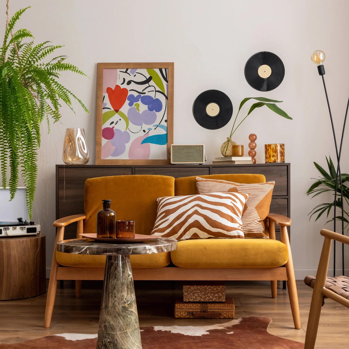 Colorful Abstract Painting Art Print