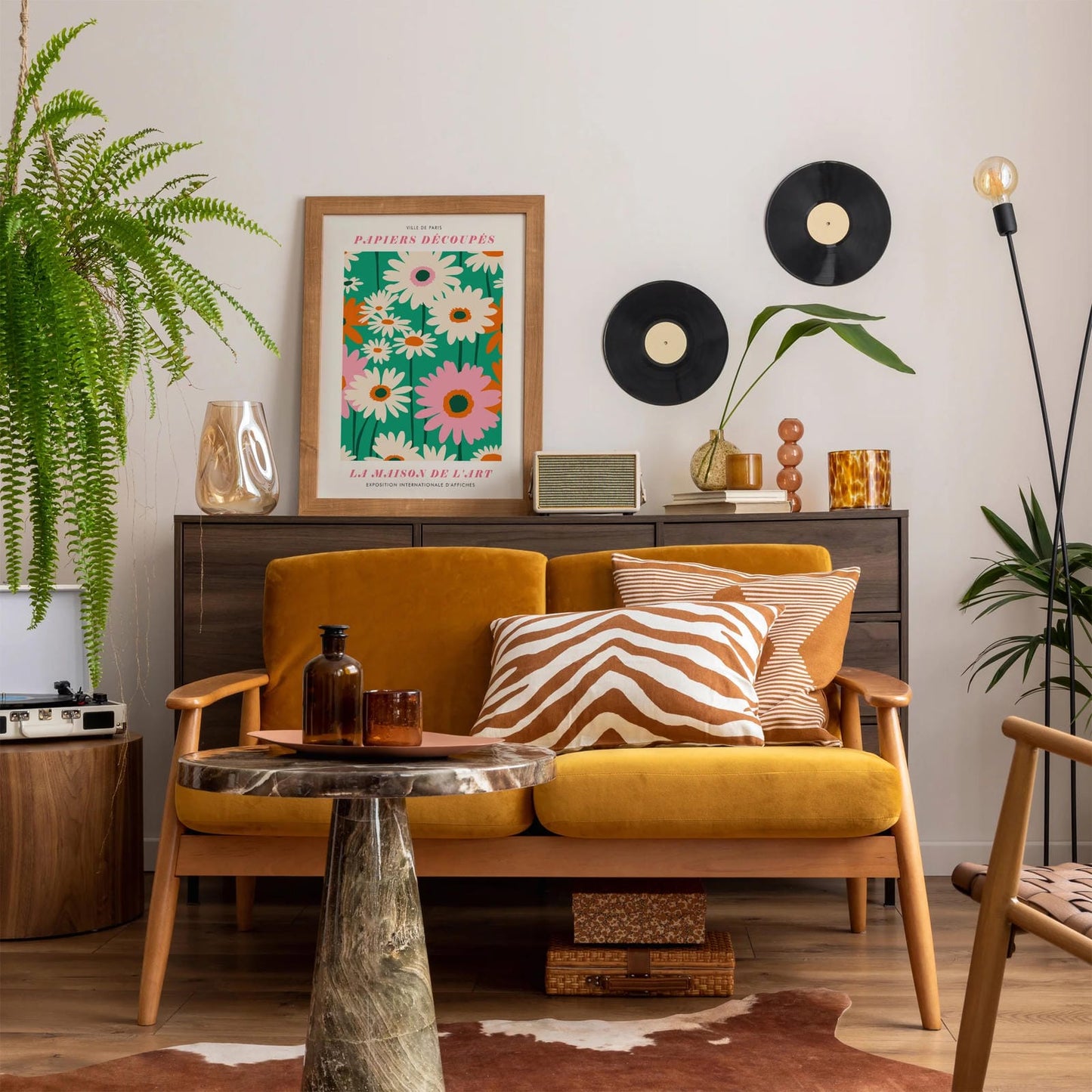 Botanical Papiers Decoupes French Wall Art